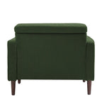 Fauteuil d'appoint en velours côtelé – Gris / Beige / Jaune / Vert / Bleu marine, à l'unité ou par lot de 2