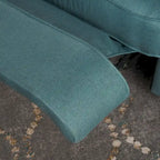 Fauteuil inclinable électrique en tissu capitonné – Capitonnage, Clous décoratifs, Monoplace, Multicolore