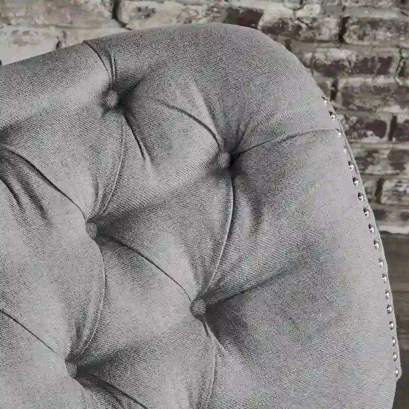Fauteuil inclinable électrique en tissu capitonné – Capitonnage, Clous décoratifs, Monoplace, Multicolore