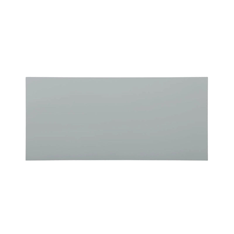 Bureau avec deux tiroirs et piètement en X – Turquoise / Bleu marine / Gris – Pour une personne