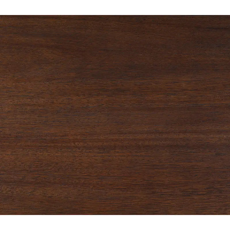 Bureau d'écriture en bois marron/blanc cassé vieilli avec 3 tiroirs