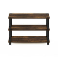 Étagère à chaussures 3 niveaux Amber Pine/Black – Jusqu'à 9 paires
