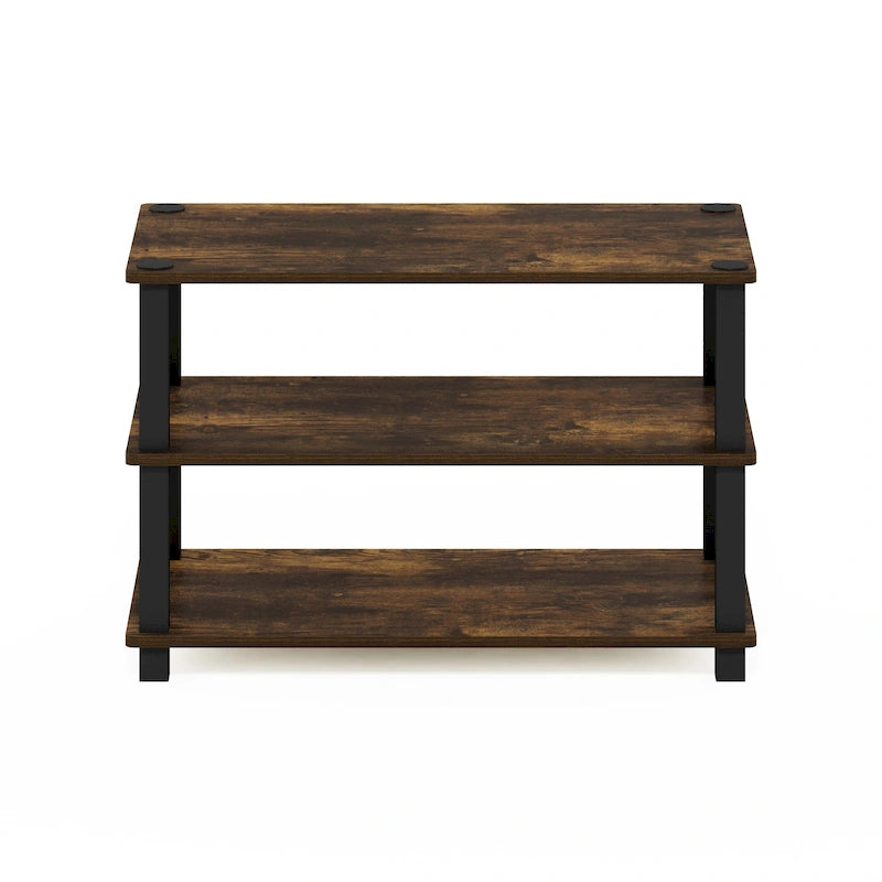 Étagère à chaussures 3 niveaux Amber Pine/Black – Jusqu'à 9 paires