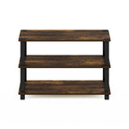 Étagère à chaussures 3 niveaux Amber Pine/Black – Jusqu'à 9 paires