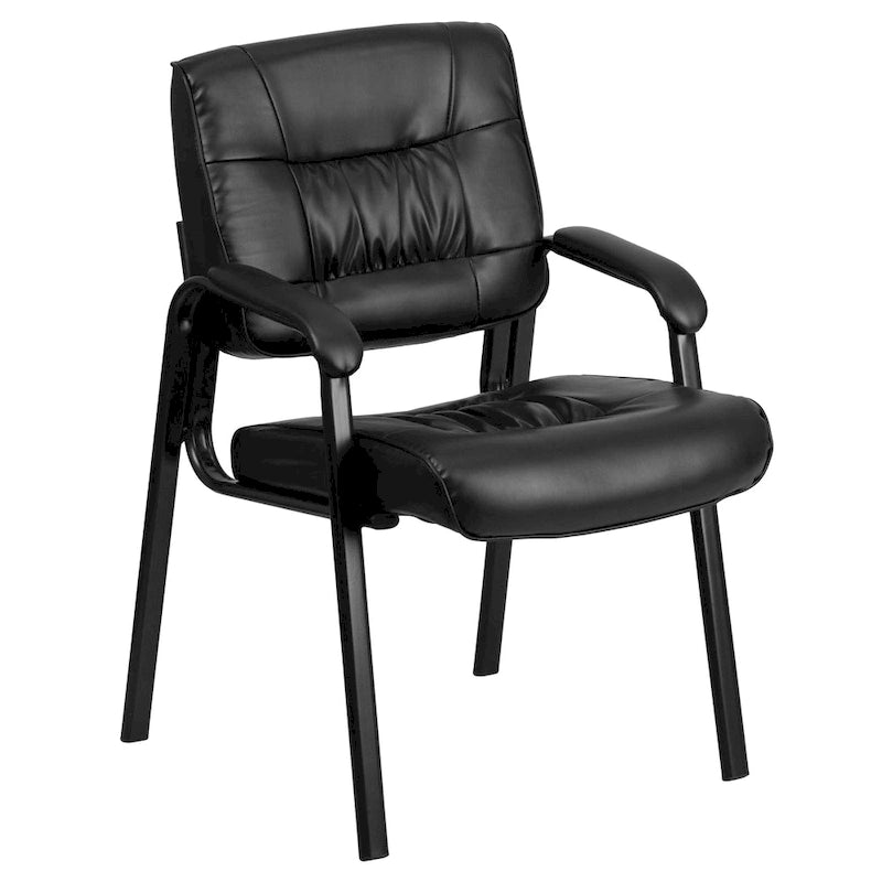 Fauteuil de bureau capitonné en similicuir avec accoudoirs rembourrés – Rouge / Blanc / Marron / Noir, 1 place