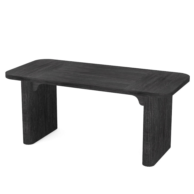 Bureau rectangulaire de 160 cm, naturel/marron, 1 personne