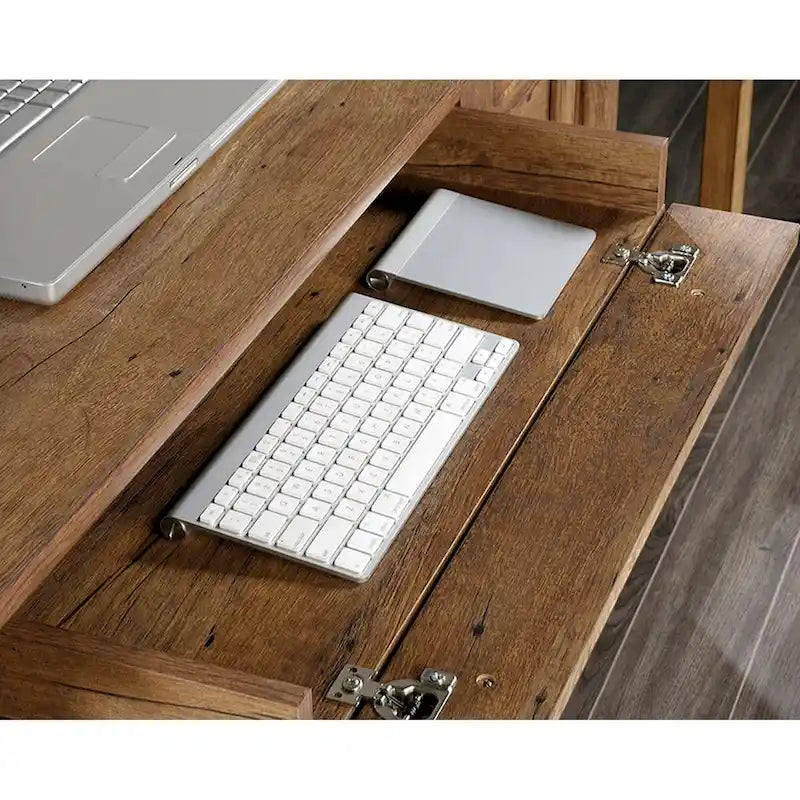 Bureau informatique individuel avec tiroirs – Chêne vintage / Chêne fendu / Cerisier sélectionné / Chêne éolien
