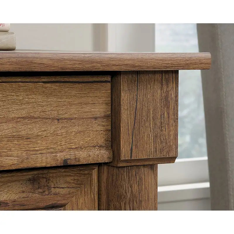 Bureau informatique individuel avec tiroirs – Chêne vintage / Chêne fendu / Cerisier sélectionné / Chêne éolien