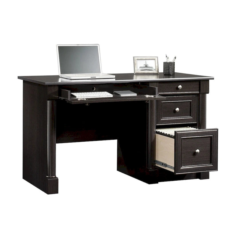 Bureau informatique individuel avec tiroirs – Chêne vintage / Chêne fendu / Cerisier sélectionné / Chêne éolien