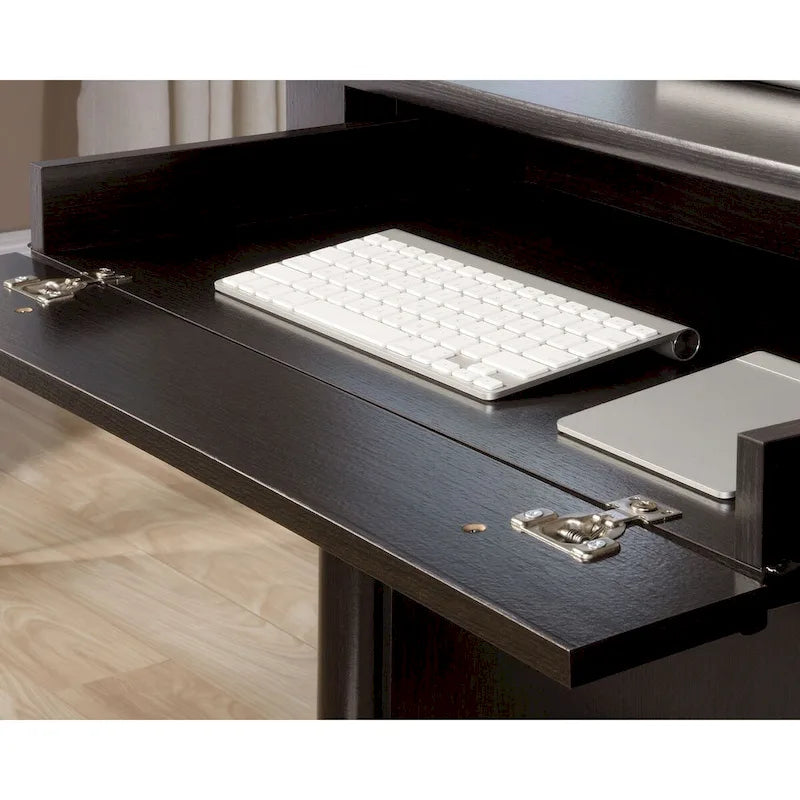 Bureau informatique individuel avec tiroirs – Chêne vintage / Chêne fendu / Cerisier sélectionné / Chêne éolien