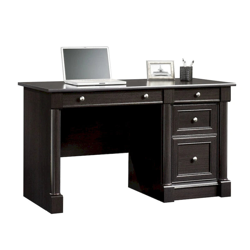 Bureau informatique individuel avec tiroirs – Chêne vintage / Chêne fendu / Cerisier sélectionné / Chêne éolien