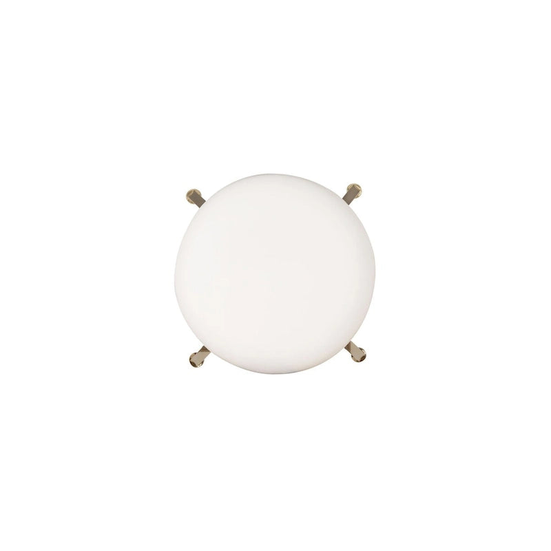 Tabouret de bar réglable sans dossier en similicuir blanc (Blanc/Argent & Blanc/Or), Individuel